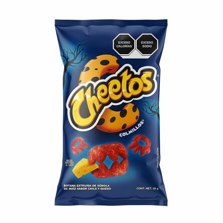 Sabritas Cheetos Colmillos Large 100g 20ct (Mexico) [Best By July 28 2024]