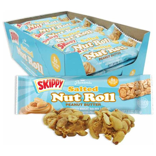 Skippy Peanut Butter Salted Nut Roll Bar 1.8oz 24ct