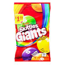 Skittles Fruit Giants 116g 14ct (UK)