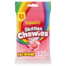Skittles Fruits Chewies 125g 12ct (UK)
