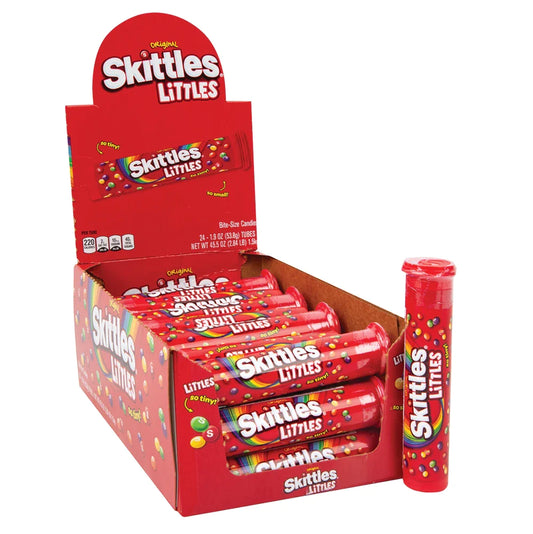 Skittles Littles Tube 1.9oz 24ct