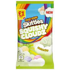 Skittles Squishy Cloudz Sours 70g 14ct (UK)
