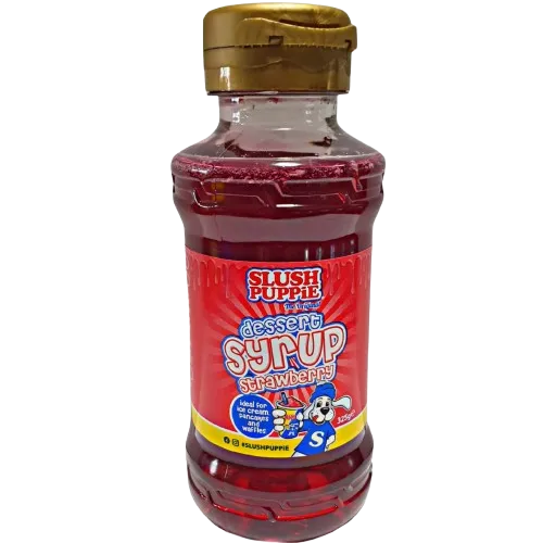 Slush Puppie Desert Syrup Strawberry 325g 6ct (UK)