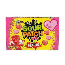 Sour Patch Hearts Valentine Theater Box 3.1oz 12ct