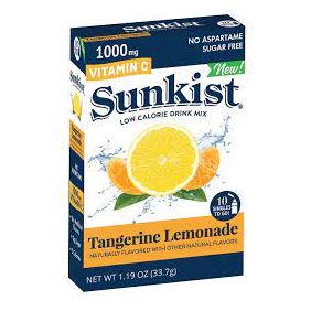 Sunkist - Tangerine Lemonade Singles To Go 0.71oz 12ct