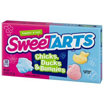 Sweetarts Chicks, Duck, & Bunnies Theater Box 4.5oz 10ct