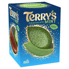 TERRY'S CHOCOLATE MINT MILK BALL 145G 12ct (UK)