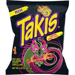 Takis Dragon Sweet Chili 3.25oz 20ct (Mexico)