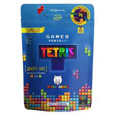 WAREHOUSE SPECIAL - Tetris Powerbears Limited Edition Gummies (Germany) 4.4oz 125g 8ct (BB OCTOBER 2024)