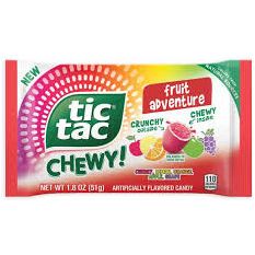 Tic Tac Chewy Sweet Adventure 1.8oz 24ct