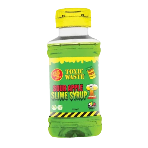 Toxic Waste Desert Syrup Sour Apple 325g 6ct (UK)