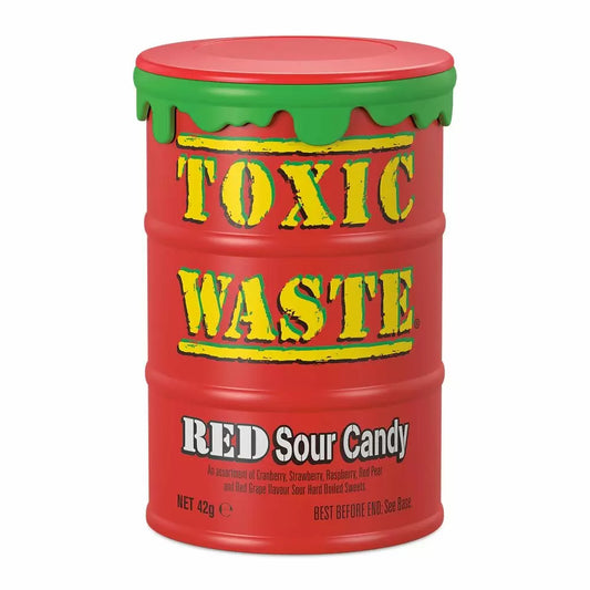 Toxic Waste Red Drum 42g 12ct (UK)