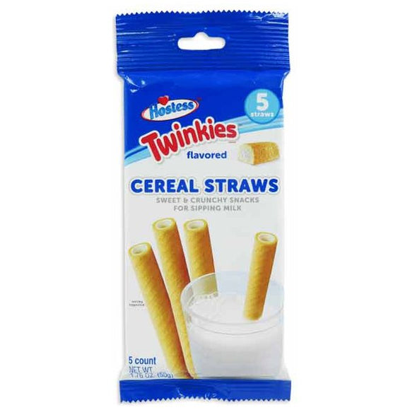 Twinkies Cereal Straws 5pcs 1.76oz 13ct