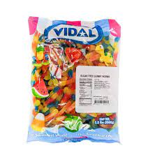 Vidal Bulk Sugar Free Worms  2.2 lb 1ct