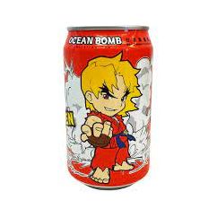 Ocean Bomb Street Fighter - Sparkling White Grape 330ml 24ct (Shipping Extra, Click for Details)