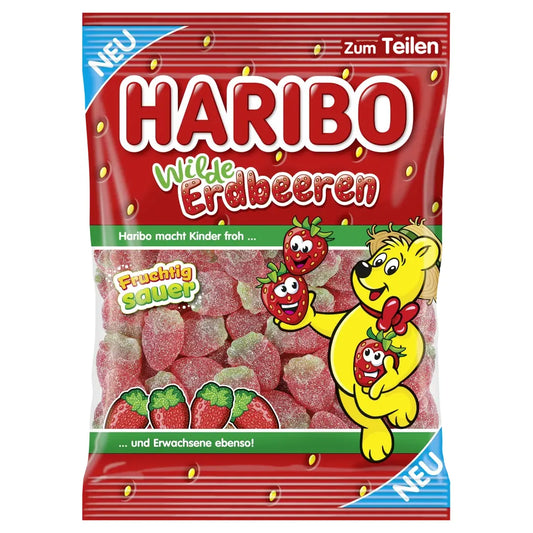 Haribo Wilde Erdbeeren 175g 32ct (Europe)