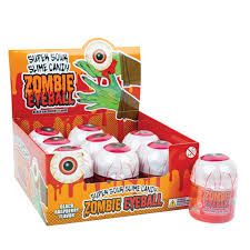 Boston America Zombie Eyeball Sour Slime 3.5oz 9ct