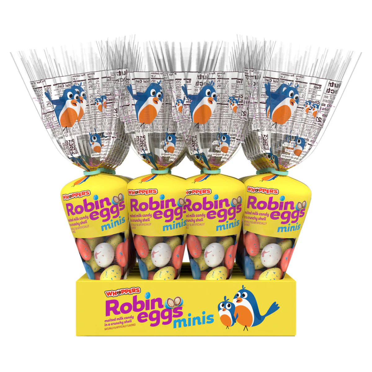 Hershey Whoppers Mini Robin Eggs Carrot 2.2oz 24ct