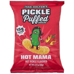 Van Holten's Pickle Puffs Hot Mama 3.17oz 10ct