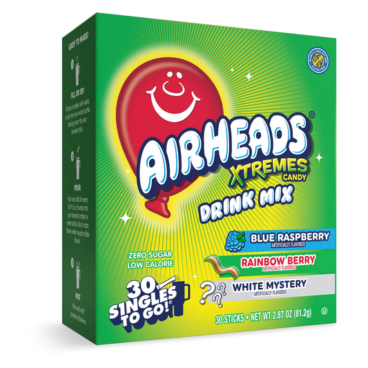 Airheads Drink Mix 30ct Singles to Go 0.95oz 6ct