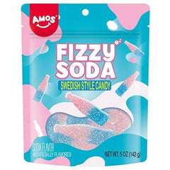 Amos Swedish Fizzy Soda Peg 5oz 12ct