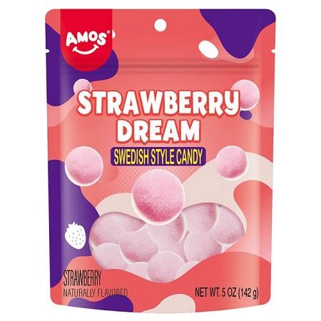 Amos Swedish Strawberry Dream Peg 5oz 12ct