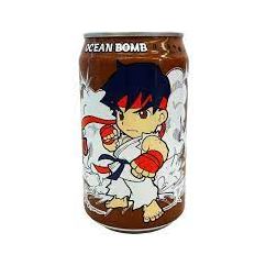 Ocean Bomb Street Fighter - Sparkling Apple 330ml 24ct (Shipping Extra, Click for Details)