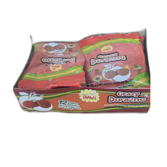 Ravi Crazy Jelly Peach 12ct (Mexico)