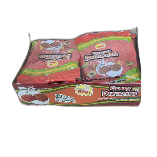 Ravi Crazy Jelly Peach 12ct (Mexico)