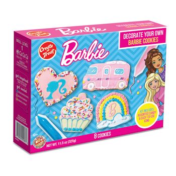 CREATE A TREAT Barbie Cookie Kit 12.1oz 6ct