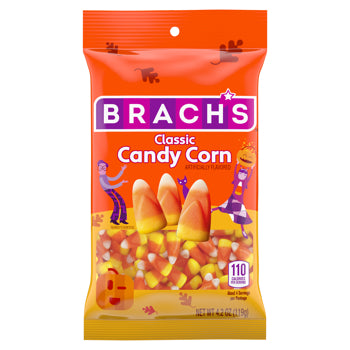 Brach's Classic Candy Corn Peg Bag 4.2 oz 18ct
