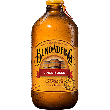 Bundaberg Ginger Beer Glass Bottle 375ml 24ct (Pallet Shipping Only) (Shipping Extra, Click for Details)