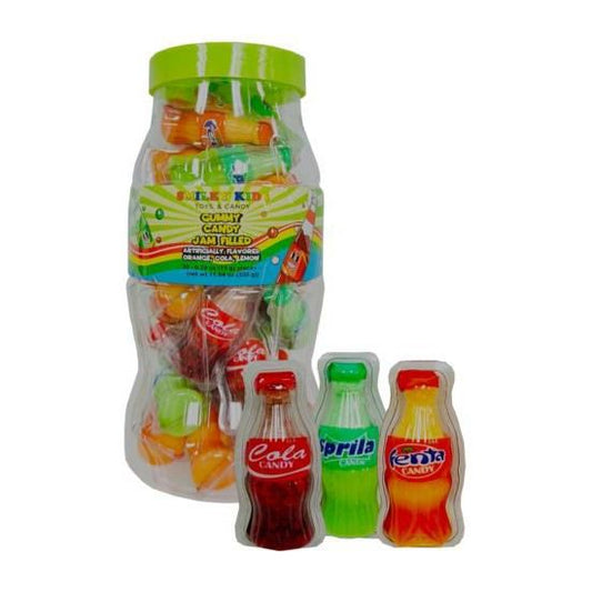 Smiley Kids Gummy Candy Soda 30ct