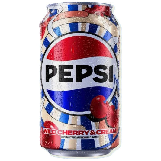 Pepsi Wild Cherry & Cream 12oz 12ct (Shipping Extra, Click for Details)