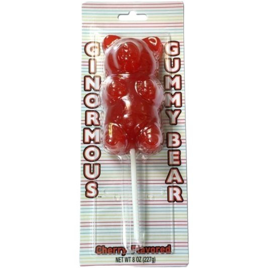Ginormous Gummi Bear Cherry 8oz 12ct
