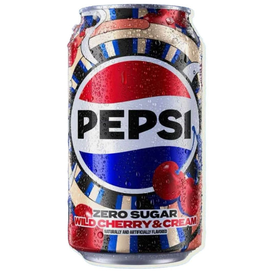 Pepsi Wild Cherry & Cream Zero 12oz 12ct (Shipping Extra, Click for Details)