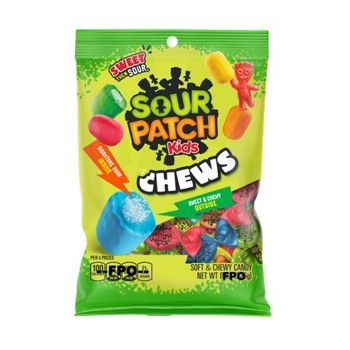 Sour Patch Kids Chews Peg 2.12oz 12ct