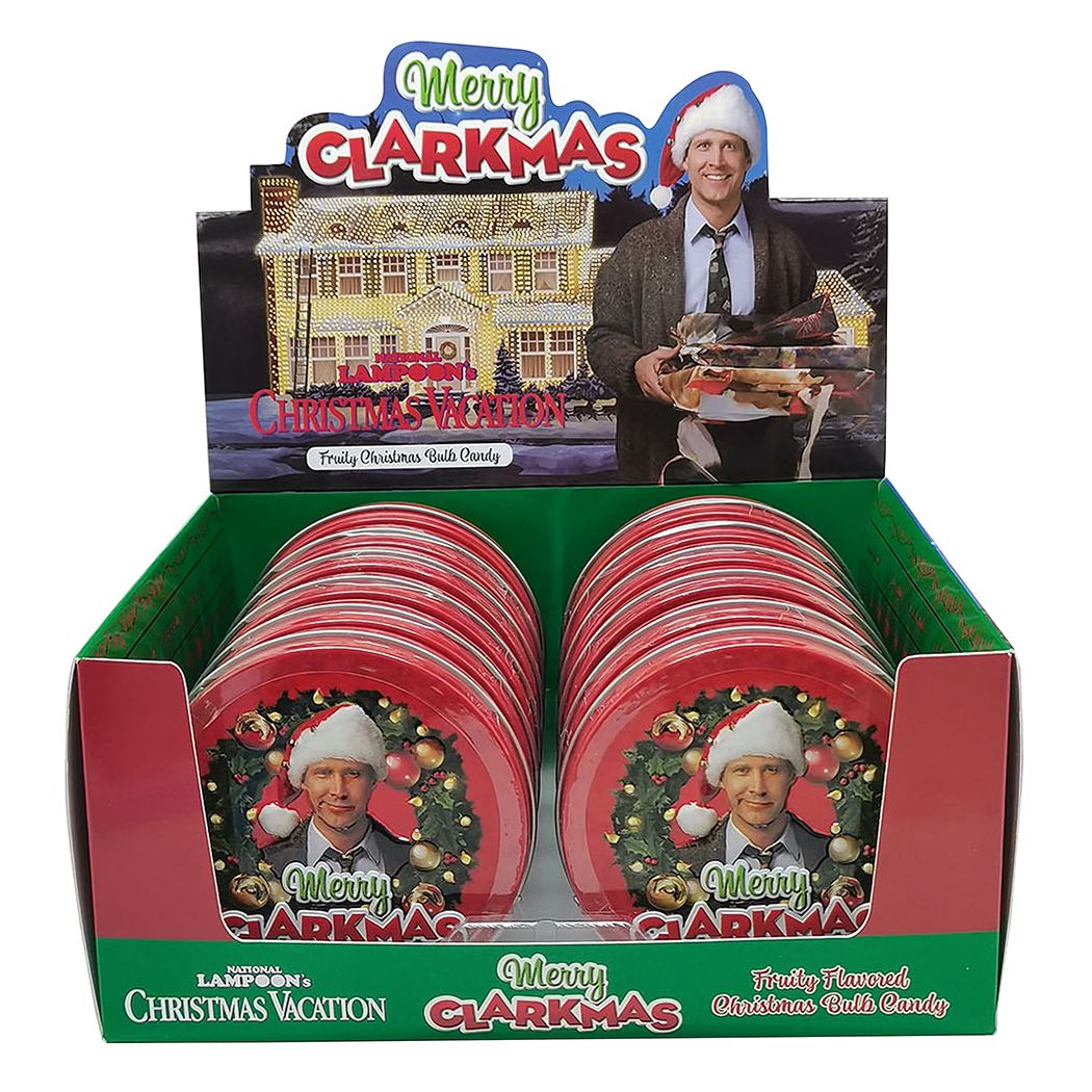 Boston America Christmas Vacation Merry Clarkmas Tin 12ct