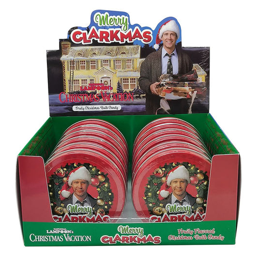 Boston America Christmas Vacation Merry Clarkmas Tin 12ct