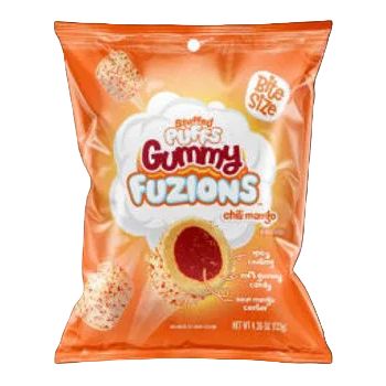 Stuffed Puffs Gummy Fuzions Chili Mango 4.23oz 8ct