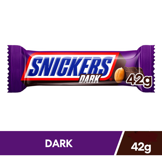 WAREHOUSE SPECIAL - Snickers Dark 42g 20ct (Brazil)(BB MAR 06 2024)