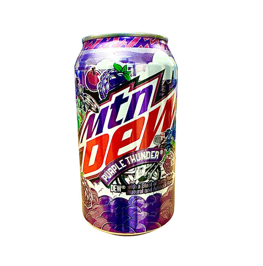 Mountain Dew Purple Thunder 12oz 12ct (Shipping Extra, Click for Details)