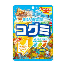 UHA Kogumi Assorted Drink Gummy 80g 10ct (Japan)
