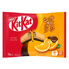 Nestle Kitkat Orange Chocolate 9pcs 114g 14ct (Japan)