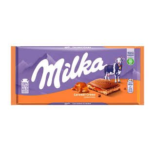 Milka Caramel Crème 100g 23ct (Europe)