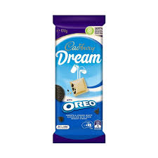 Cadbury Dream White Chocolate Oreo Block 170g 15ct (Australia)