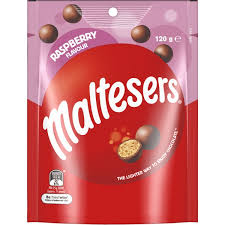 Maltesers Raspberry 120g 12ct (Australia)