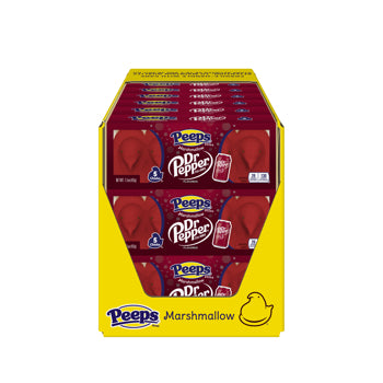 Peeps Chicks Dr. Pepper 5pcs 1.5oz 24ct