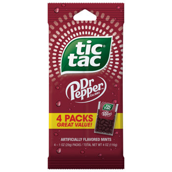 Tic Tac Dr Pepper 4pk 4oz 12ct