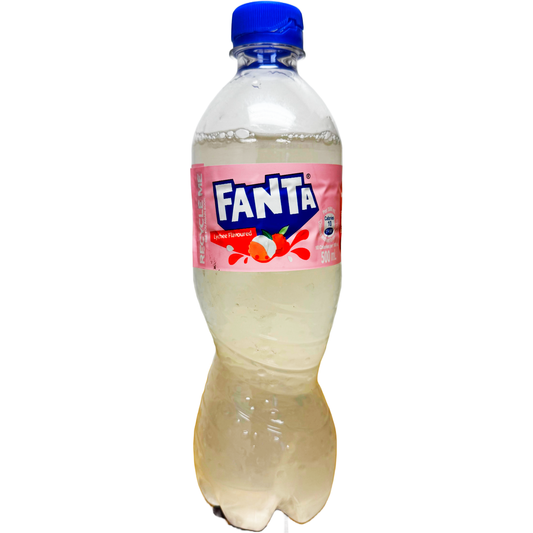 Fanta Lychee Bottle 500ml 12ct (China) (Shipping Extra, Click for Details)